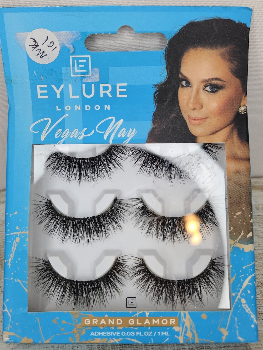 Eylure London Vegas Nay Grand Glamor False Eyelashes 3 Pairs Pack NWT